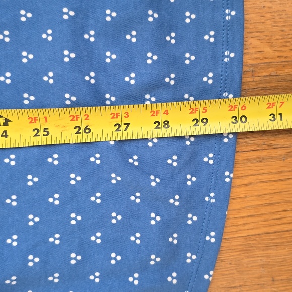 CROFT AND BARROW WOMEN'S PLUS SIZE BLUE & WHITE SHORT SLEEVES COTTON TOP SIZE 3X - Picture 10 of 12